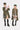 Military green twill trench coat with officially licensed Joy Division Love Will Tear Us Apart reference, genderless film-noir silhouette