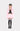 Model wearing the COME ON Pink Cropped Faux Fur Hooded Jacket with the matching Pink Faux Fur Mini Skirt, front view